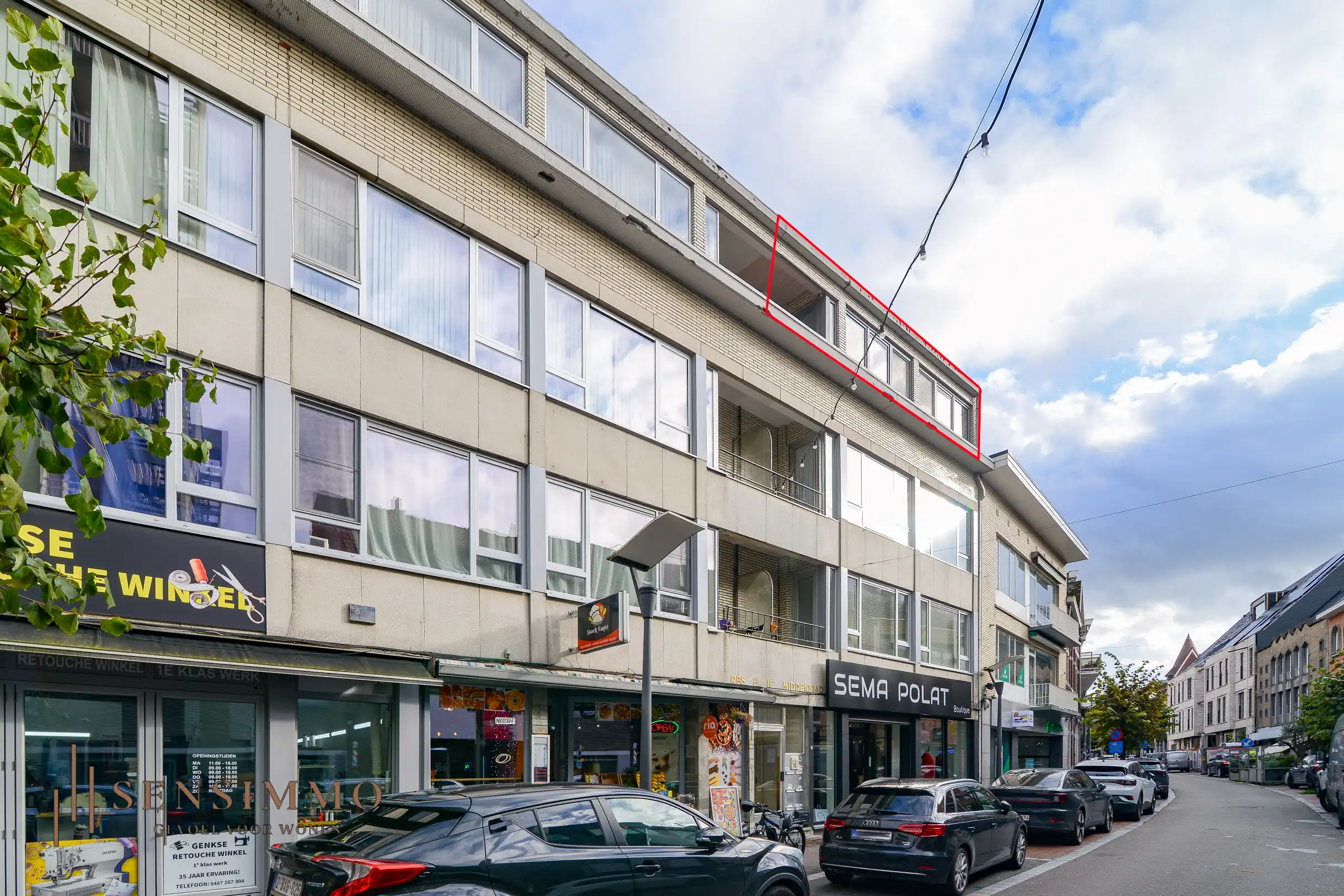 Appartement met 2 slaapkamers + kelderberging te Genk centrum foto 12