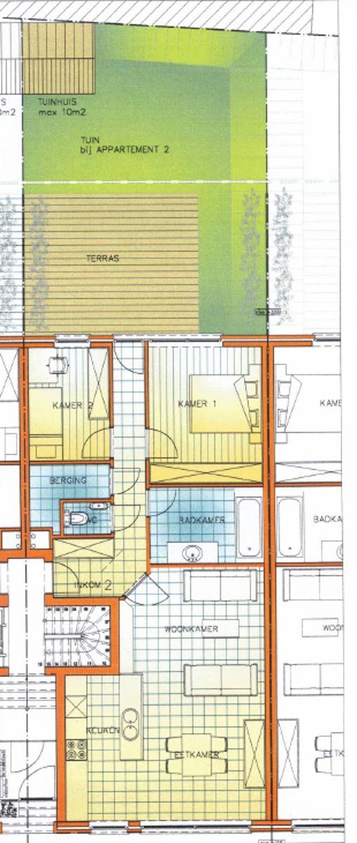 Centrum Schepdaal: gelijkvloers appartement met parking foto 15