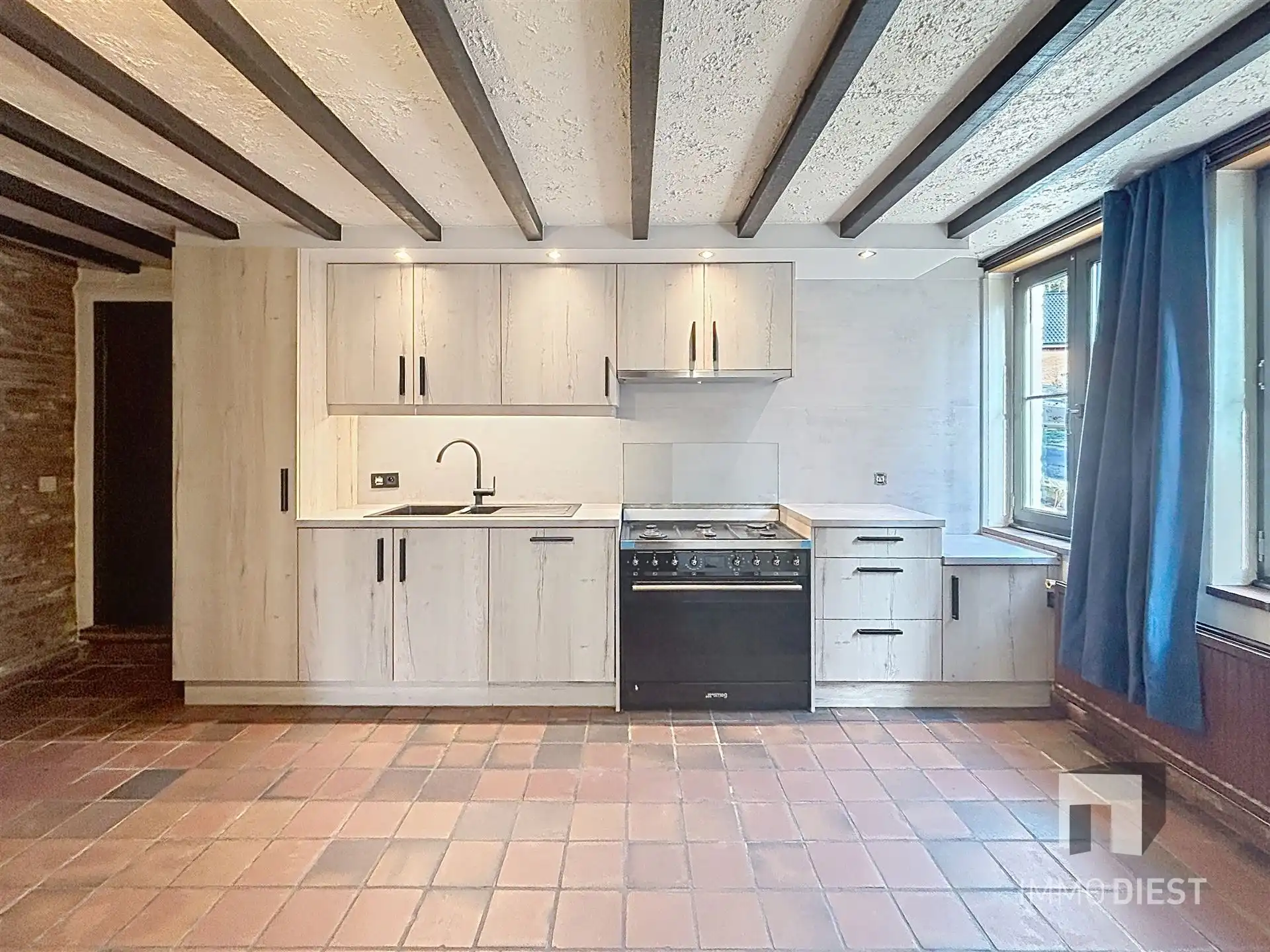 Fermette op 8a 60ca met achteraan zicht over de Demervallei (Langdorp). foto 5