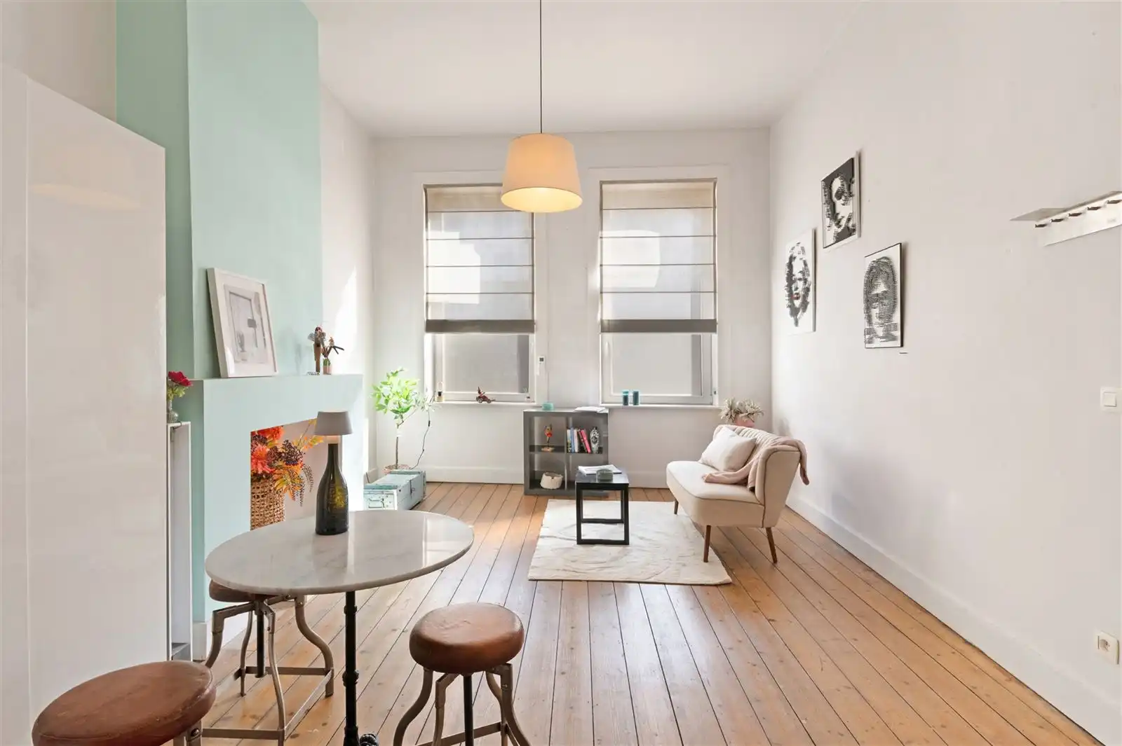 Studio met authentieke elementen in centrum Gent foto 2