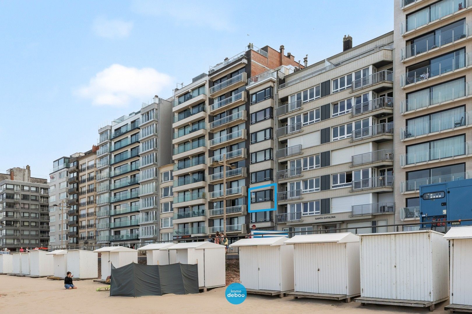 Instapklaar appartement met prachtig frontaal zeezicht foto 2