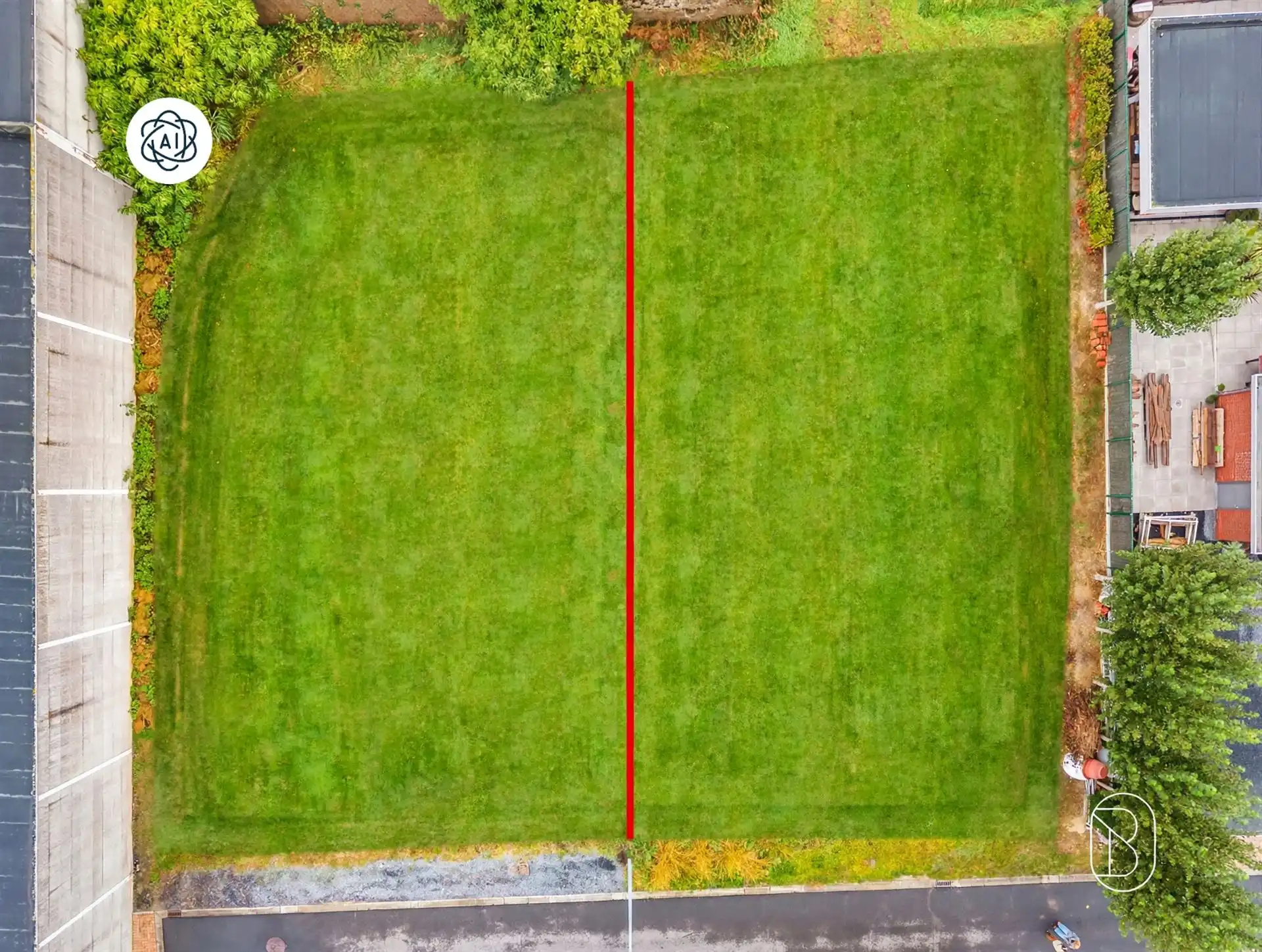 Bouwgrond van 600 m² in Wielsbeke foto 2