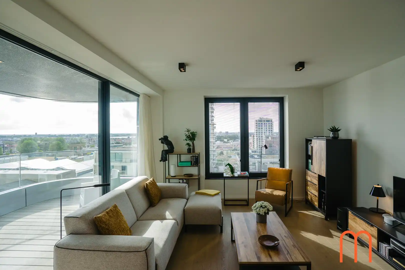 Prachtig appartement te koop op Oosteroever Oostende – residentie Ensor Tower foto {{pictureIndex}}