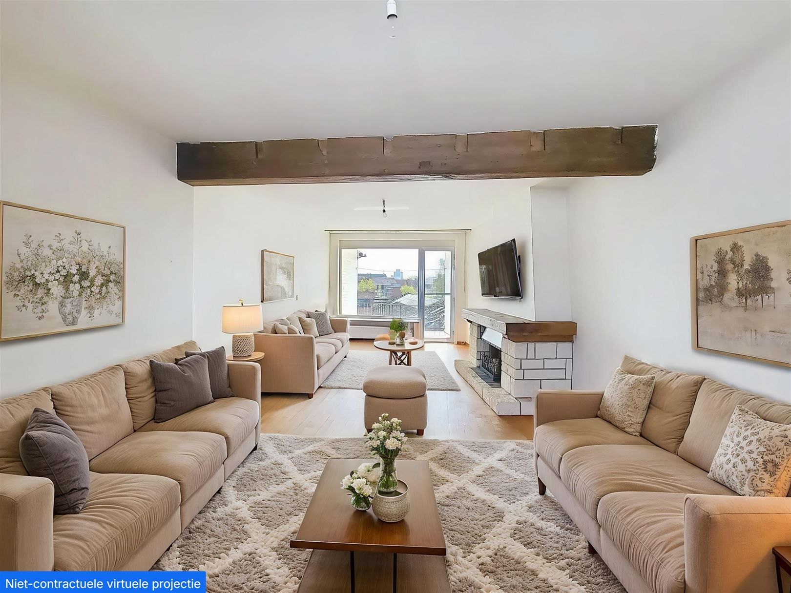 APPARTEMENT MET DRIE SLAAPKAMERS, GARAGE (optioneel) EN KELDERBERGING foto {{pictureIndex}}