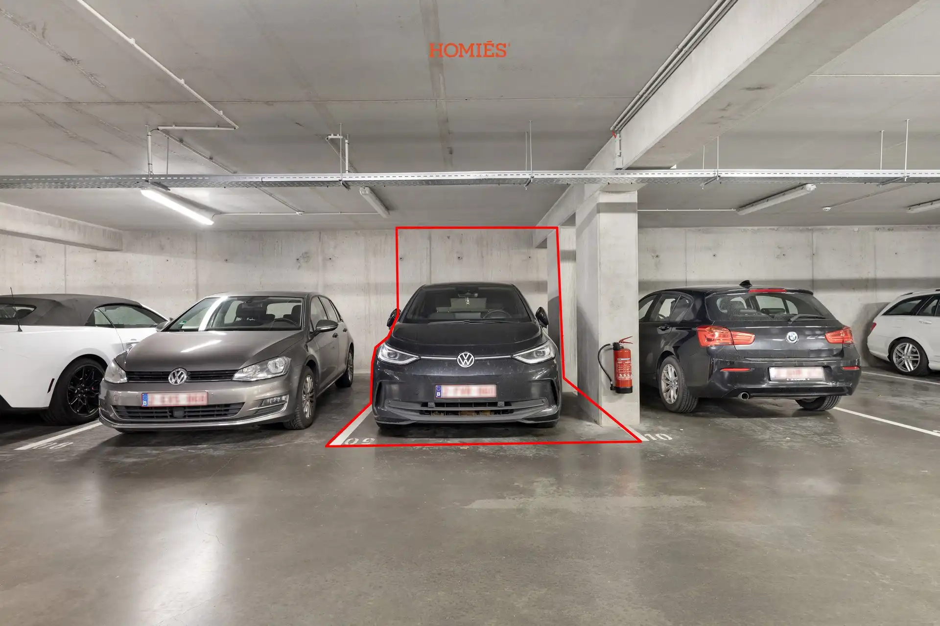 Ondergrondse autostaanplaats residentie Woods foto 3