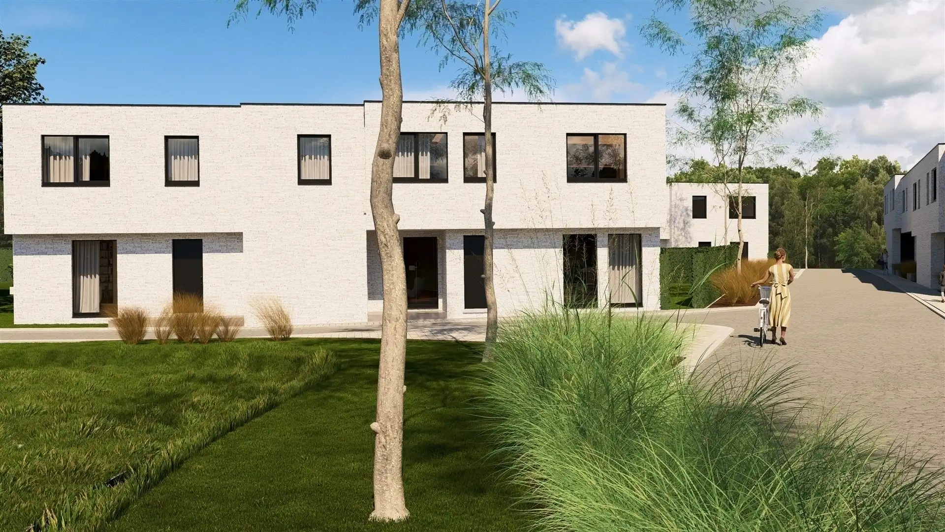 Autostaanplaats, voorbehouden aan het bouwproject foto {{pictureIndex}}