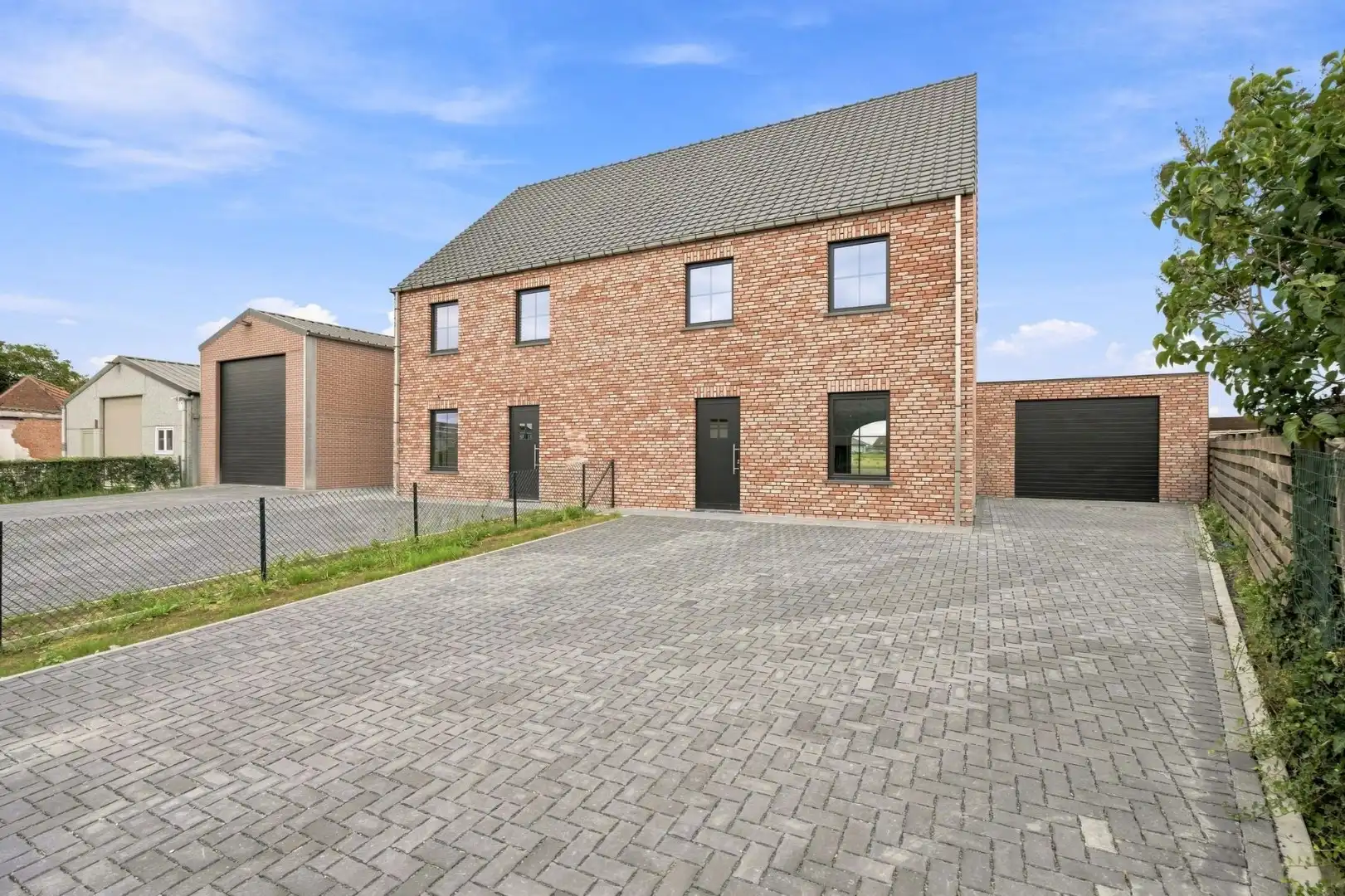 Ruime casco halfopen nieuwbouw met ruime garage in Merkem!  foto 21