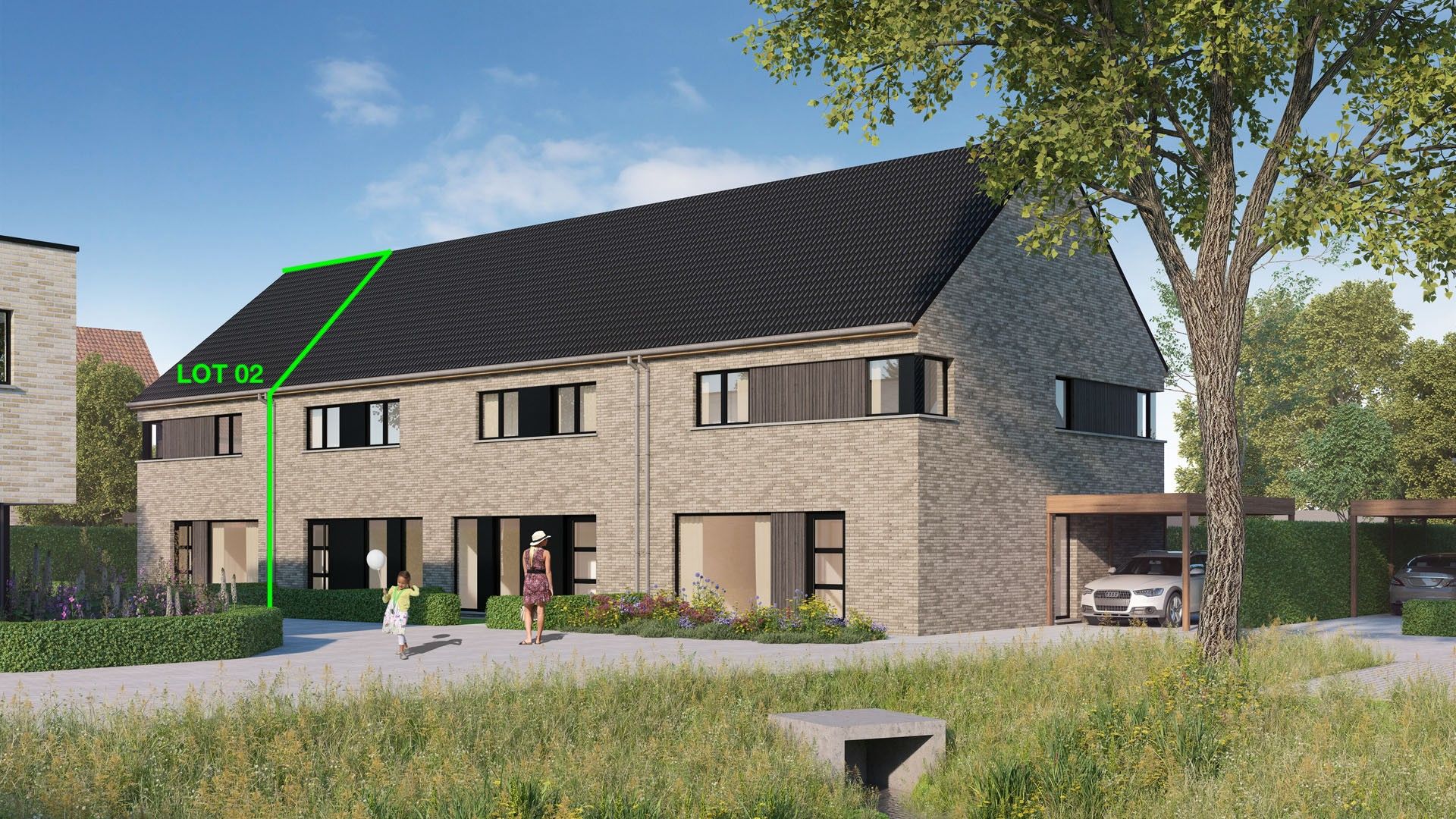 Moderne energiezuinige nieuwbouwwoning te Gistel foto 1