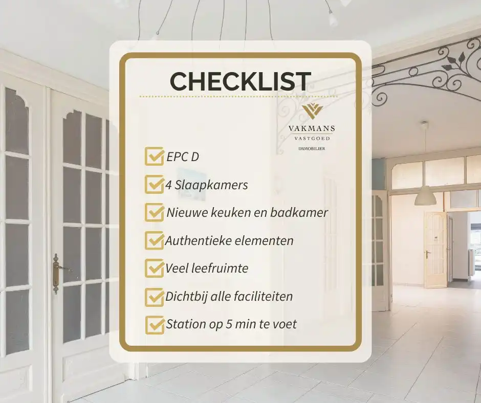 Ruime gezinswoning dichtbij het station foto 2