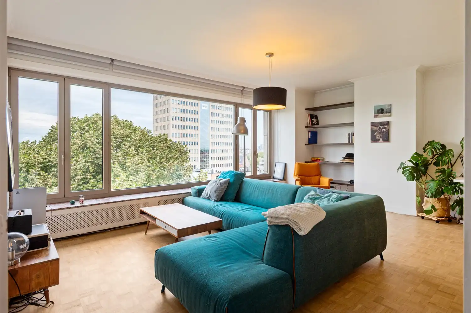 Ruim appartement met 3 slaapkamers en panoramisch parkzicht te Berchem foto 7