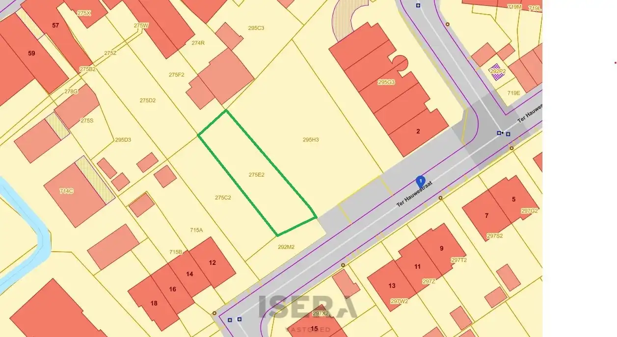 Grond te koop Ter Hauwestraat 8 - - 8490 Jabbeke