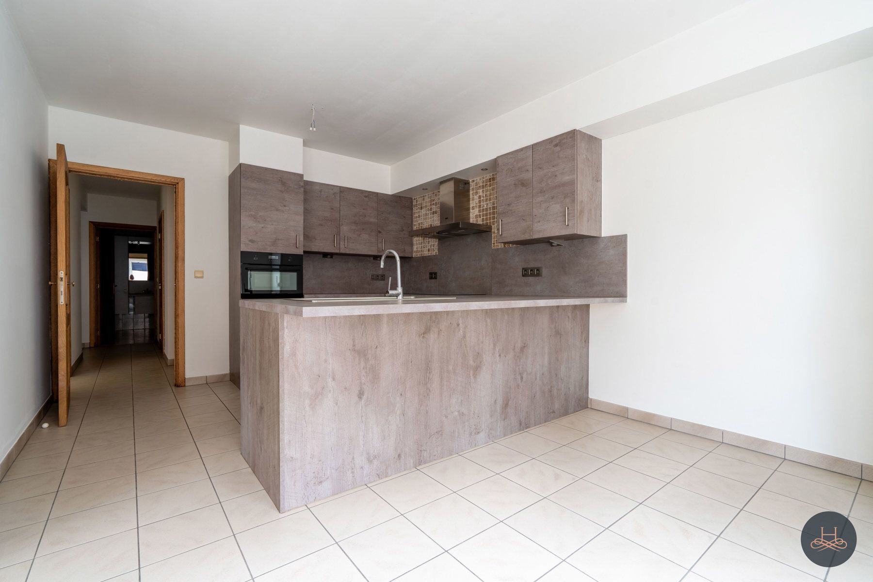 Ruim gelijkvloers appartement met garage in Aarschot foto 5