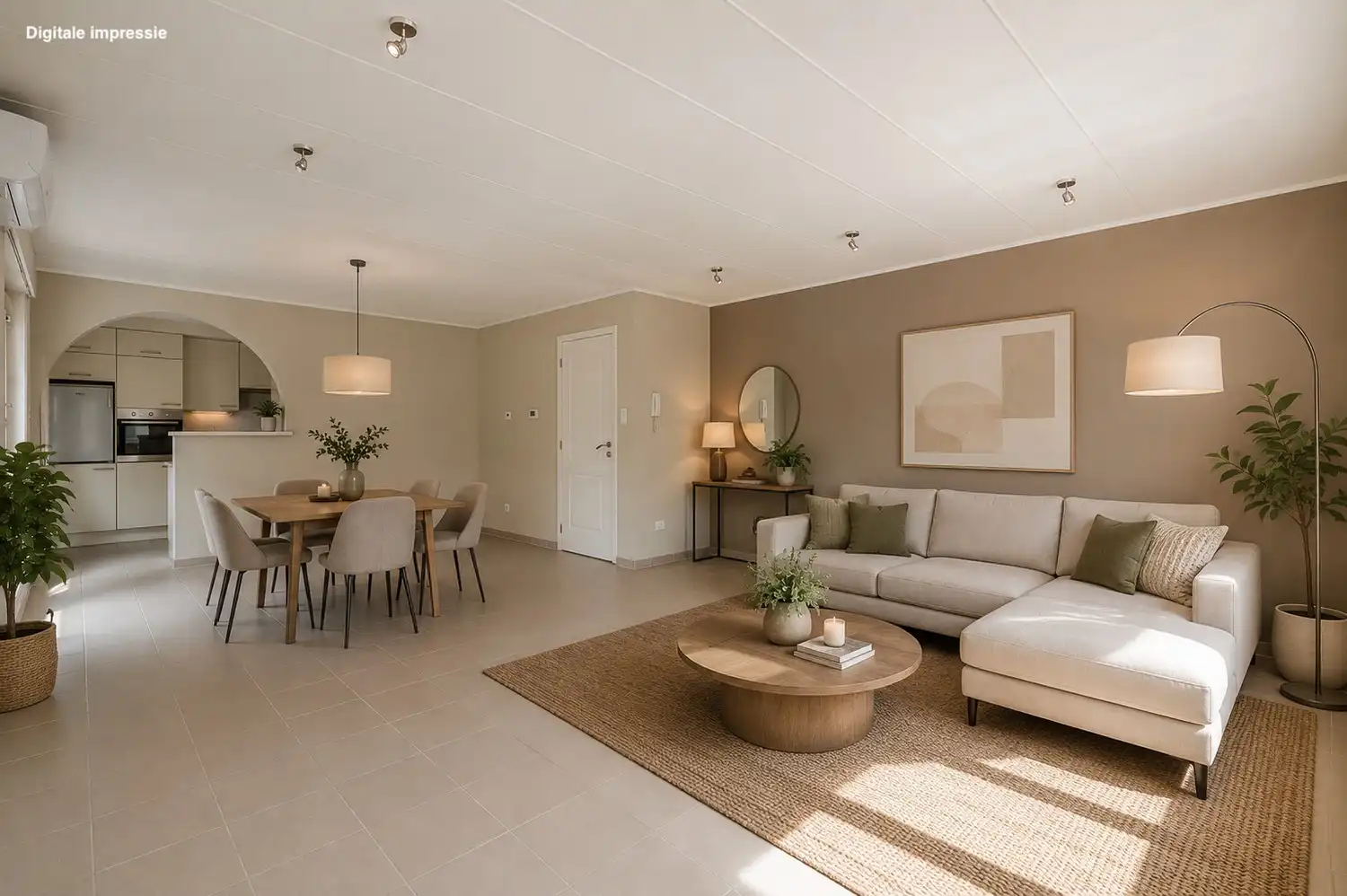 Ruim en veelzijdig appartement met 3 slaapkamers nabij het centrum van Lanaken foto 3