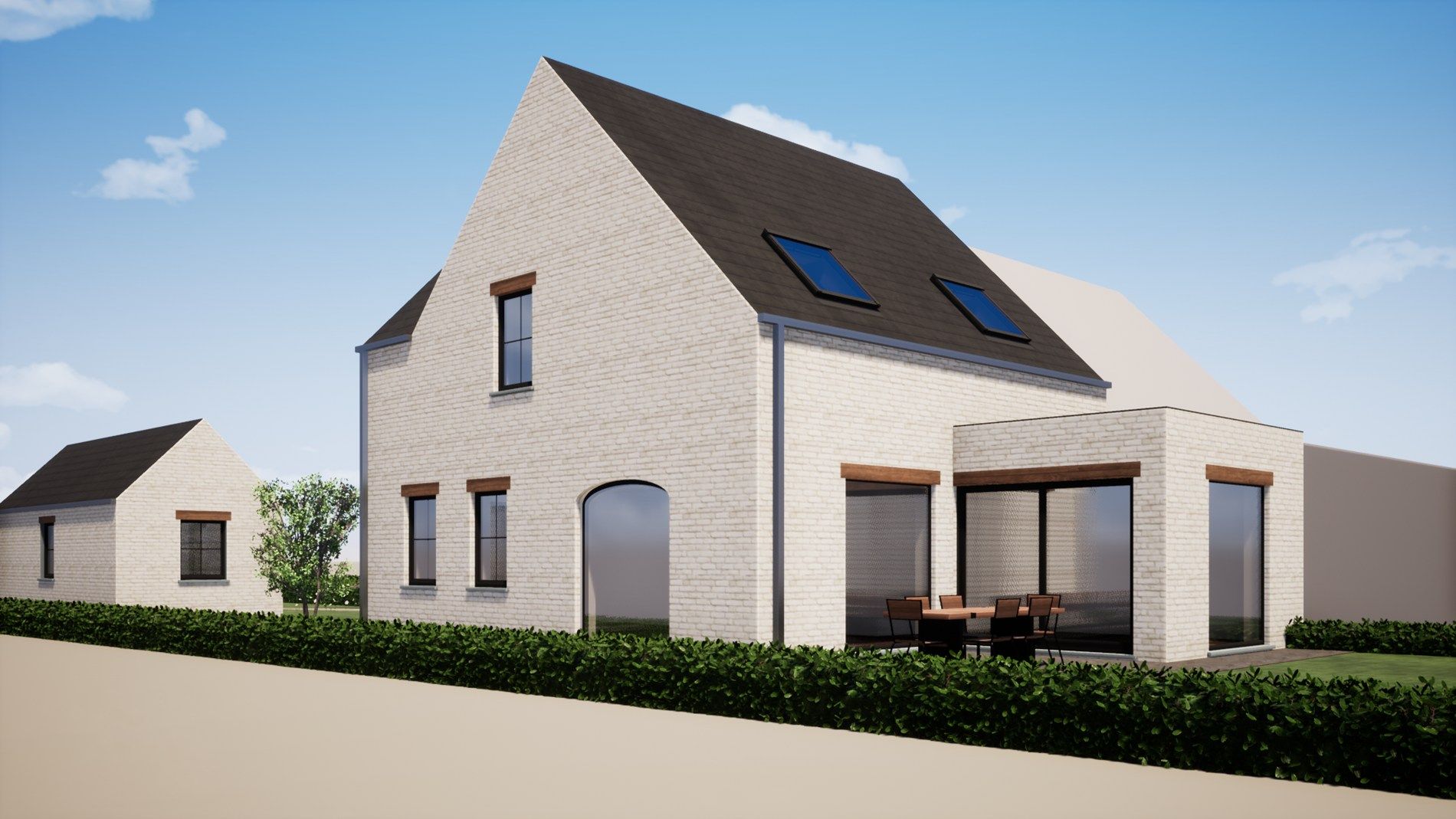 Ruime nieuwbouwwoning in landelijke setting te Kortemark foto 5