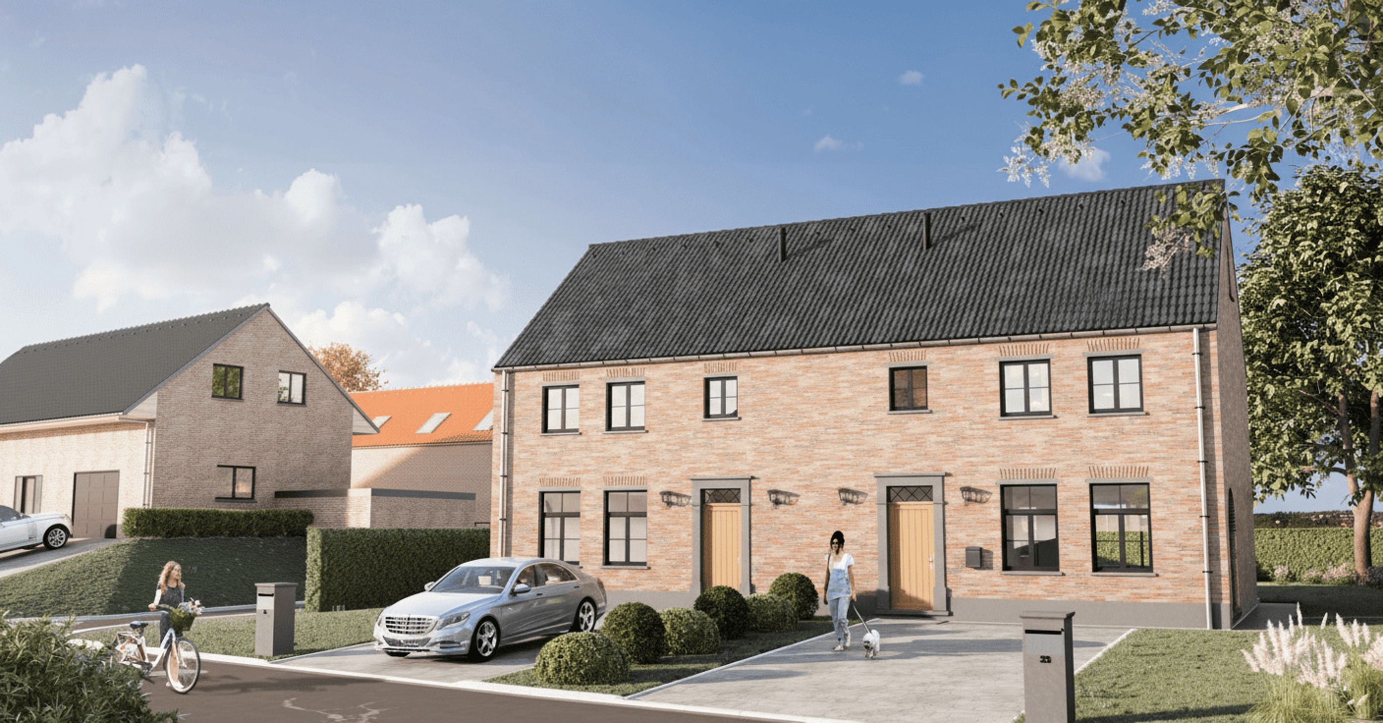 Kleinschalig kwalitatief & energiezuinig nieuwbouwproject  foto {{pictureIndex}}