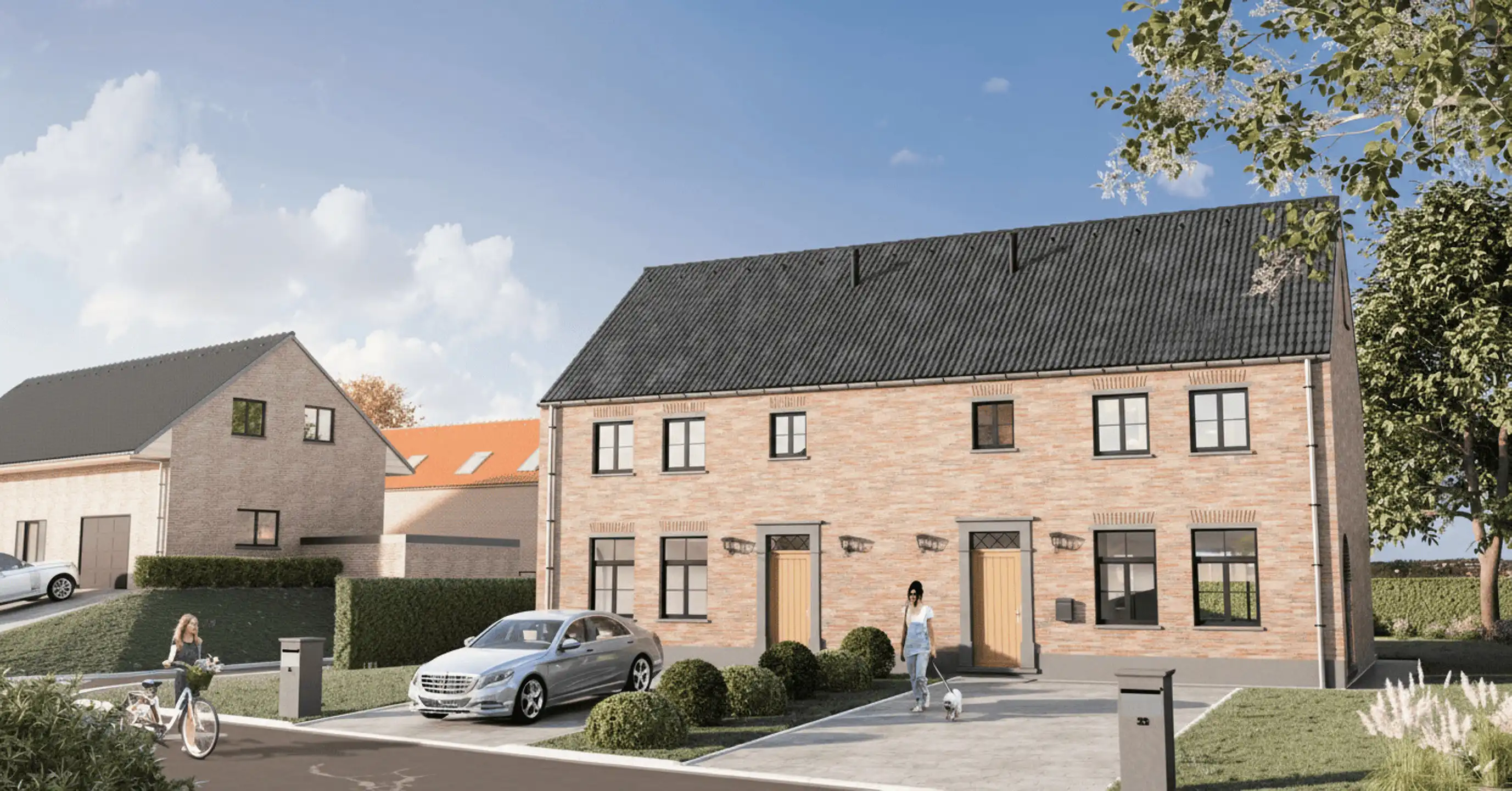 Kleinschalig kwalitatief & energiezuinig nieuwbouwproject  foto {{pictureIndex}}