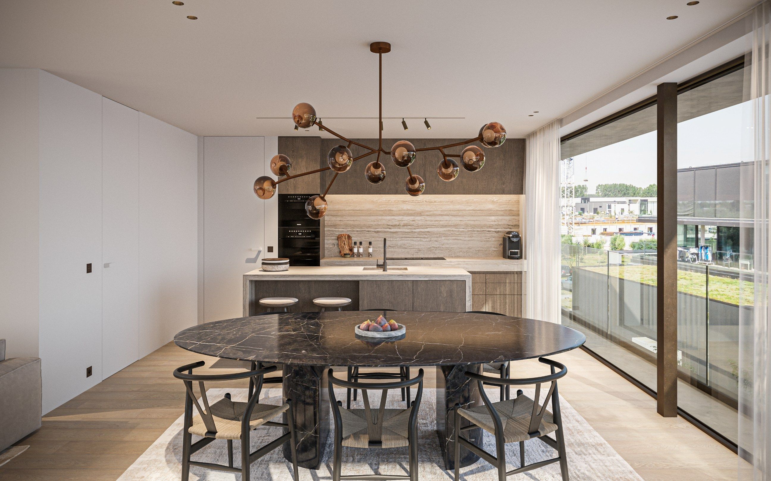 Res. Westlane: 2 slaapkamer appartement met terras te Knokke foto 9