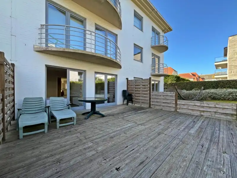 Zonnig gelijkvloers appartement met 2 grote terrassen! foto 21