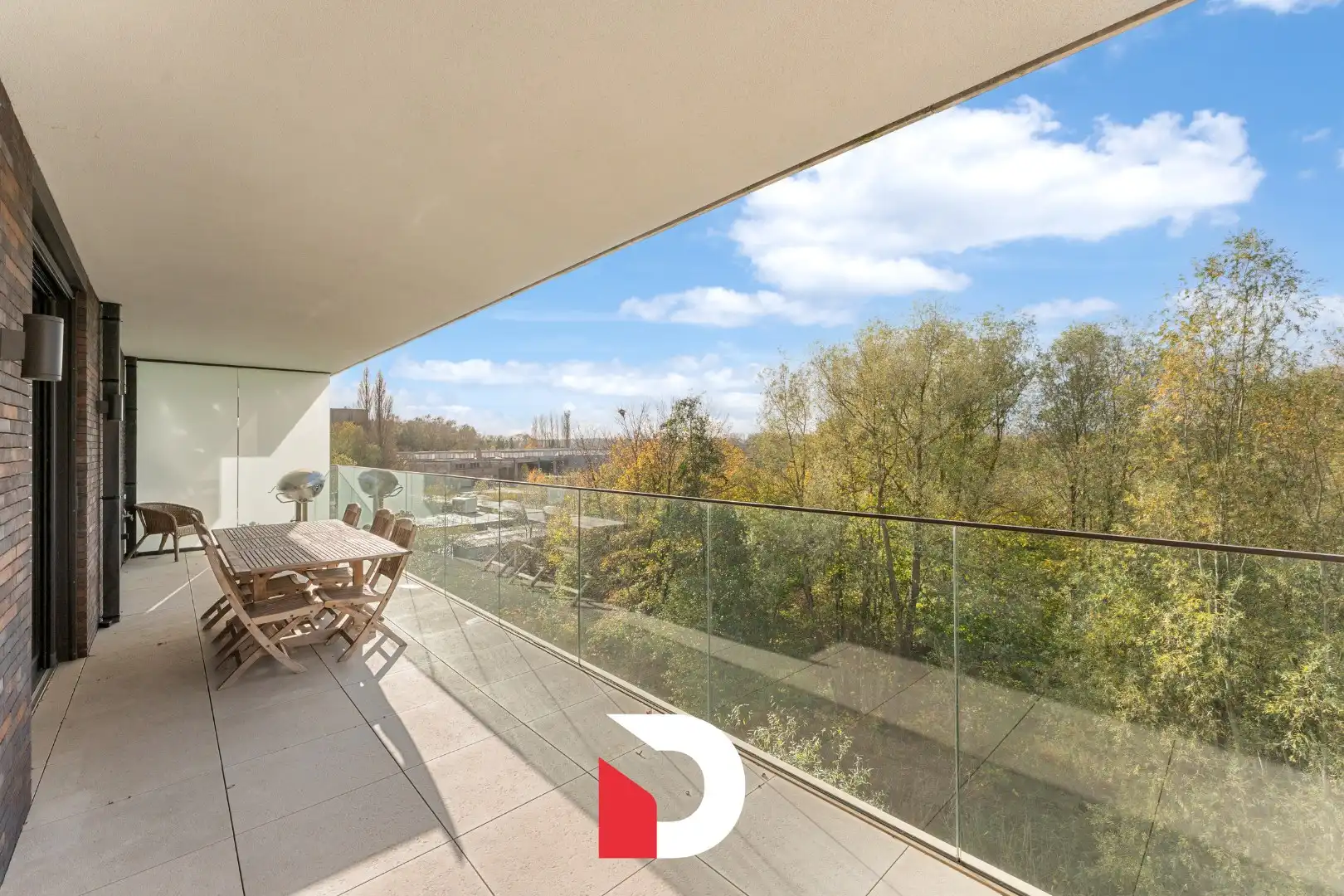 Recent en luxueus appartement van 155m² met 2 ruime terrassen nabij Brugge foto 3