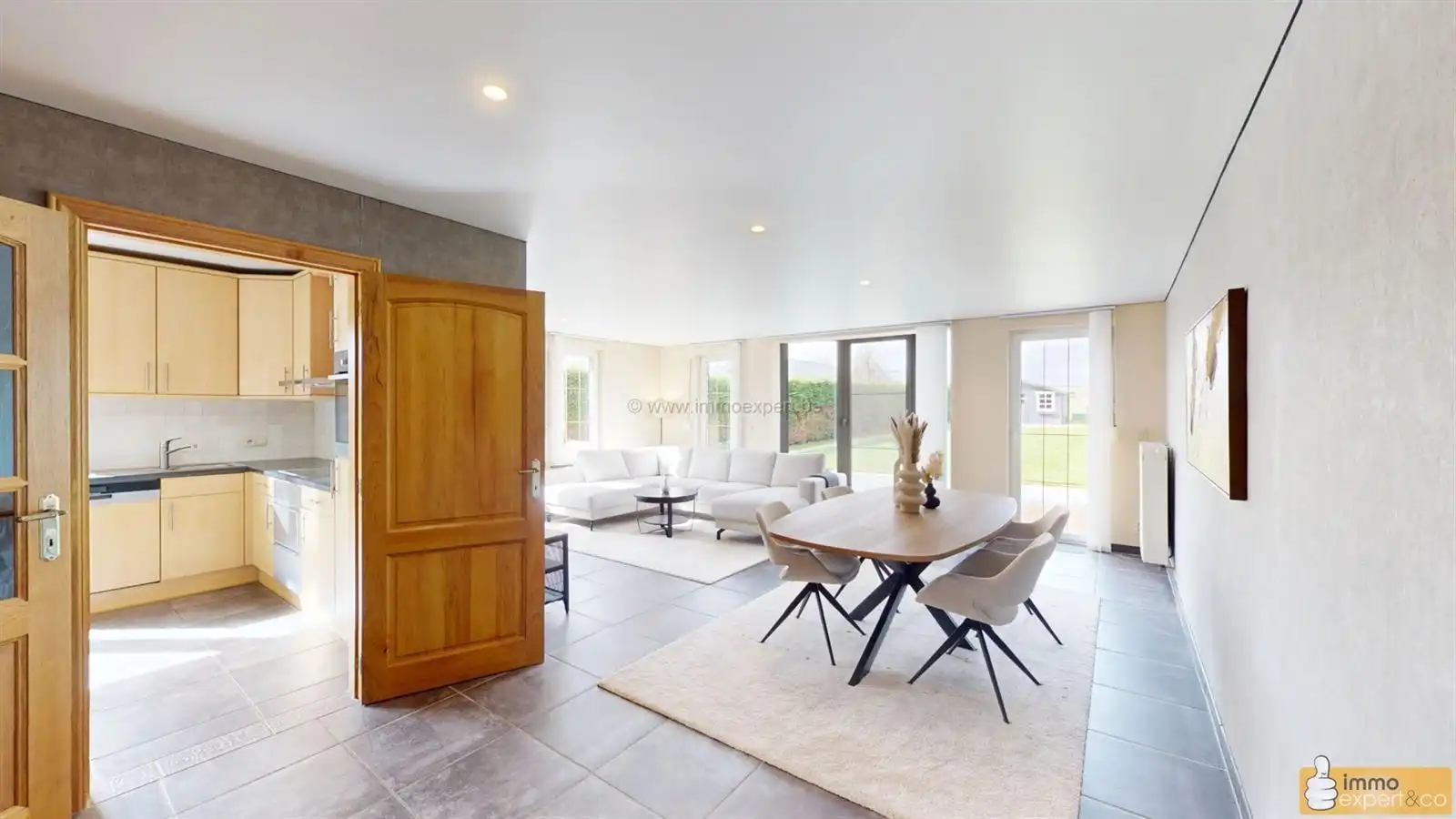 TERNAT: Landelijk gelegen woning met 3 slpks, tuin en garage foto 5