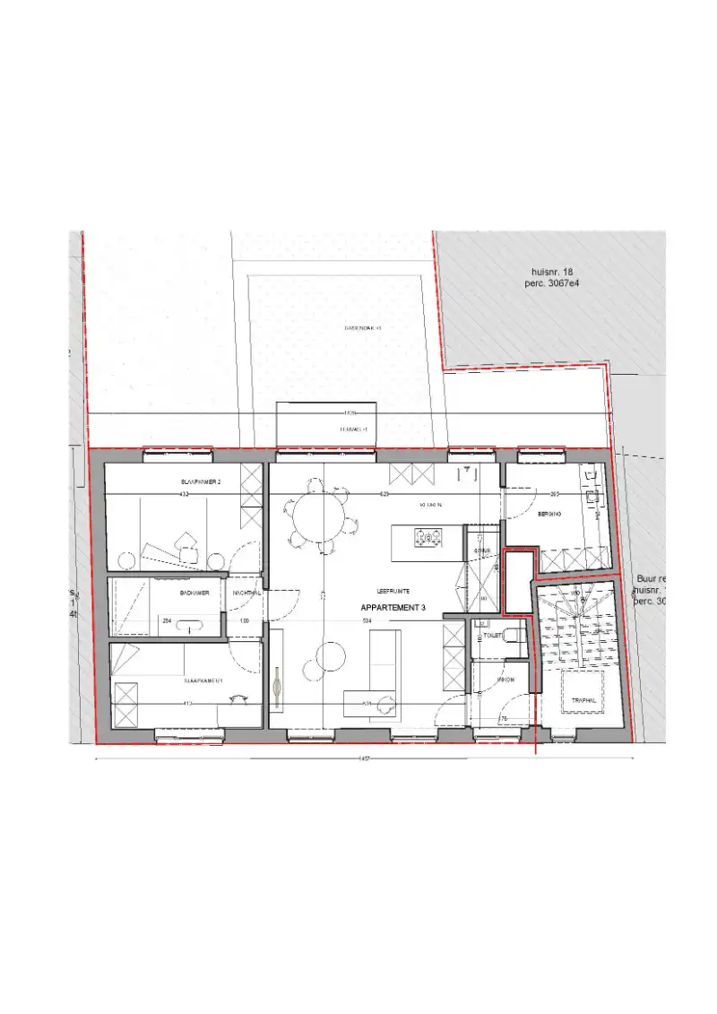 Nieuwbouw appartement met ruim dakterras te Gent foto 14