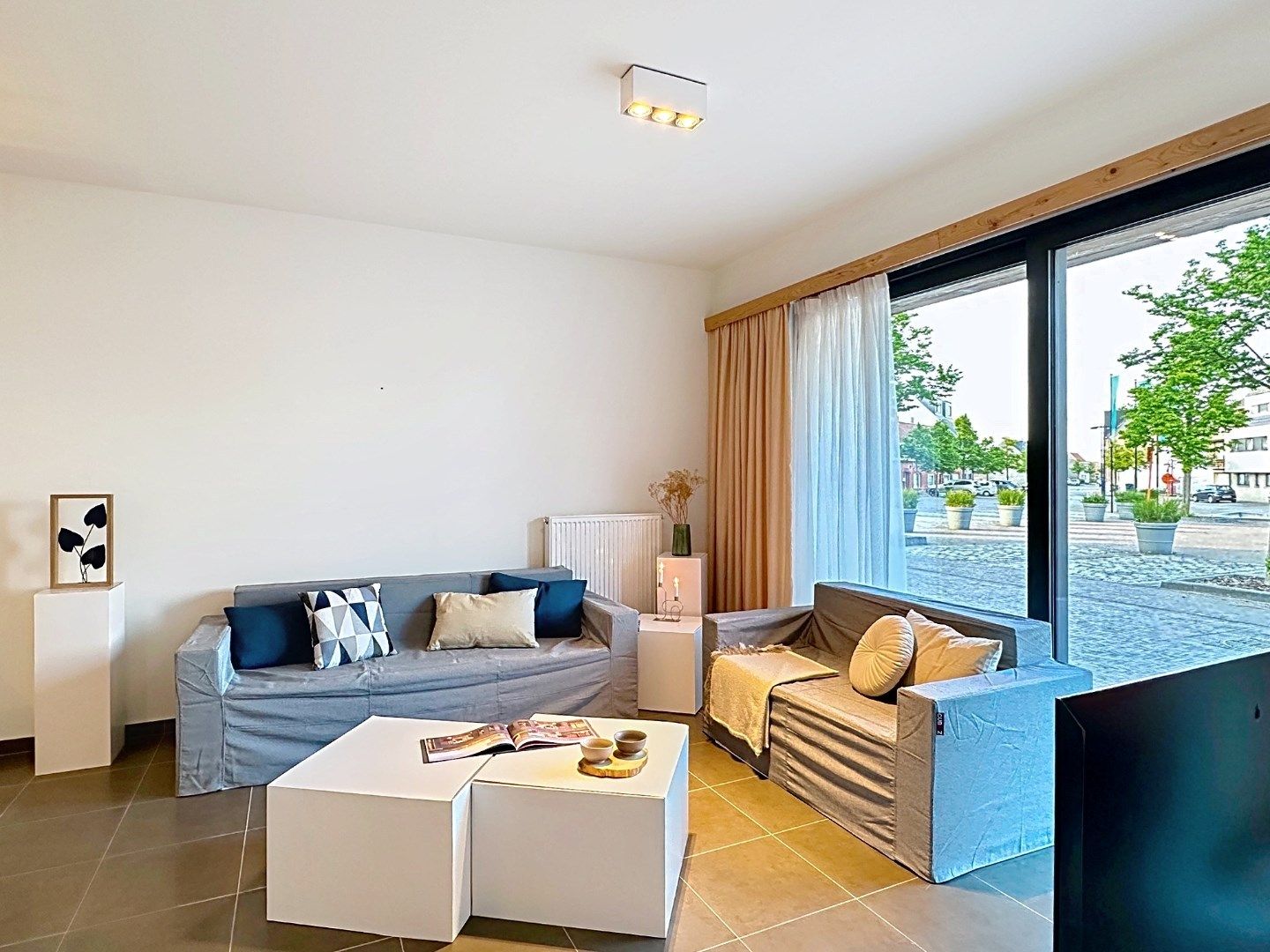 Gelijkvloers appartement in hartje Ruien foto 2