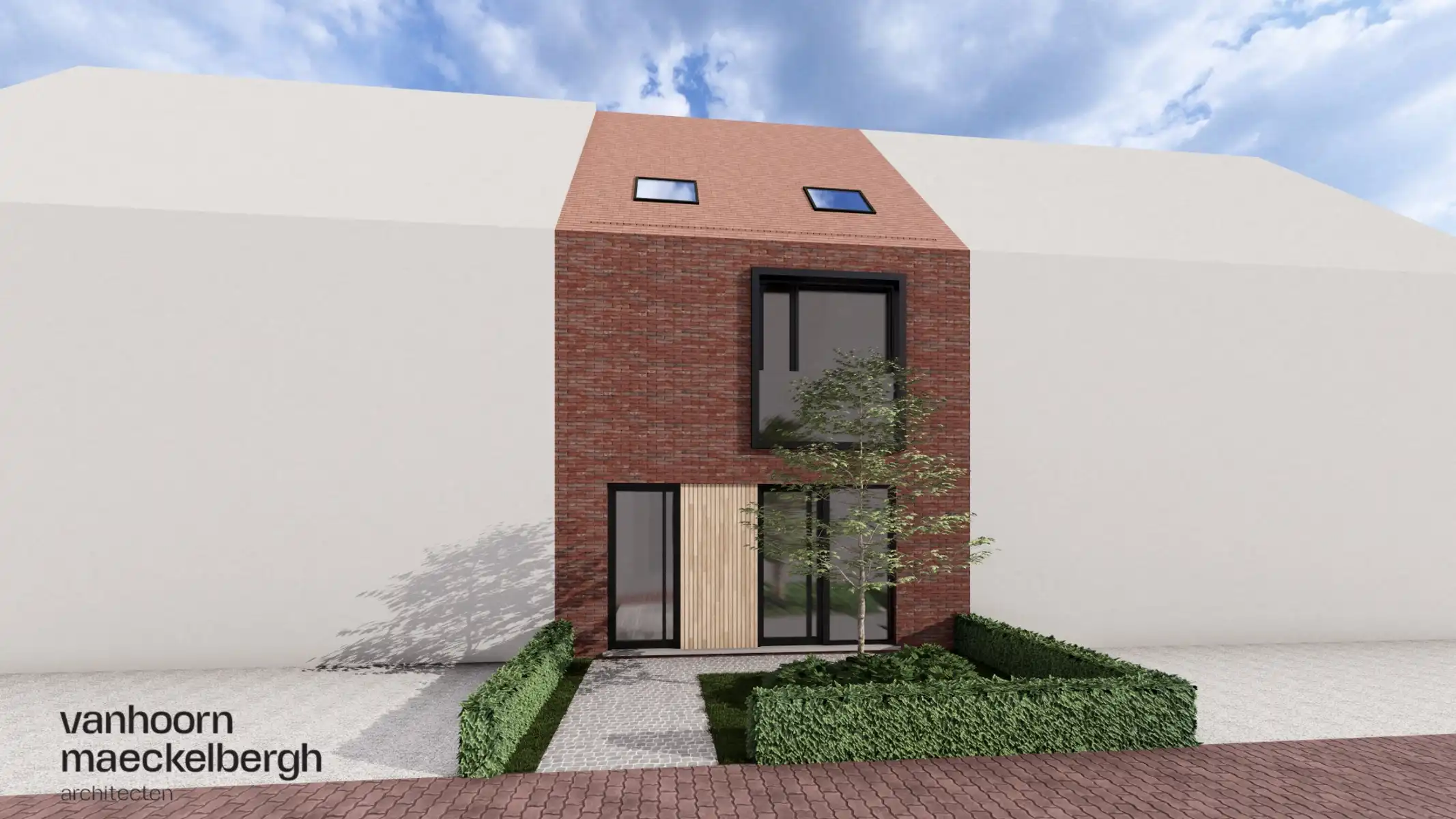 Moderne nieuwbouwwoning met mogelijkheid tot 4 slaapkamers Oostende foto {{pictureIndex}}