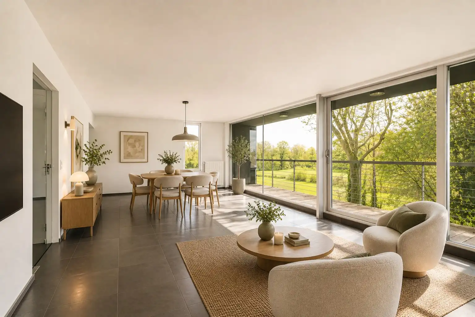 Prachtig appartement in groene en rustige omgeving inclusief autostaanplaats foto 3