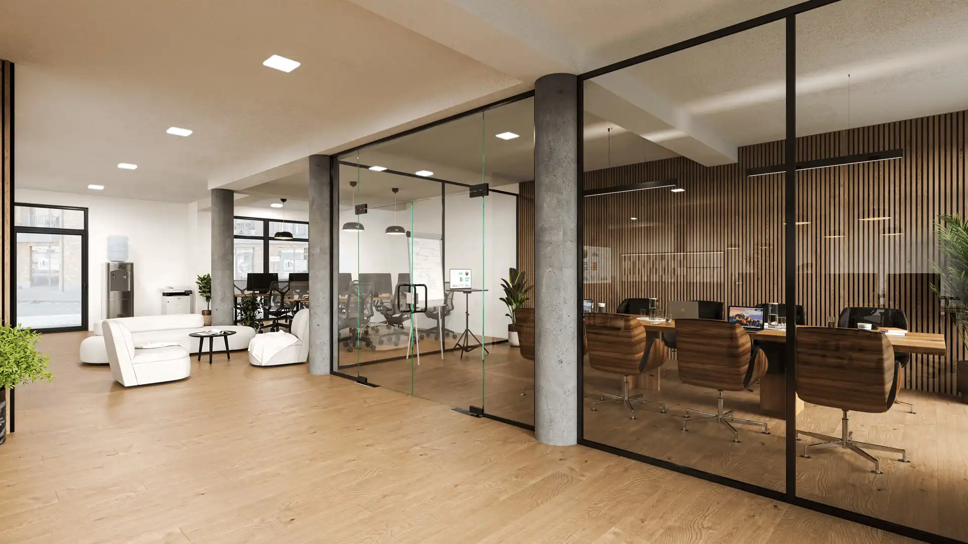 Casco handelsruimte met garage in het centrum van Oostrozebeke! foto 4