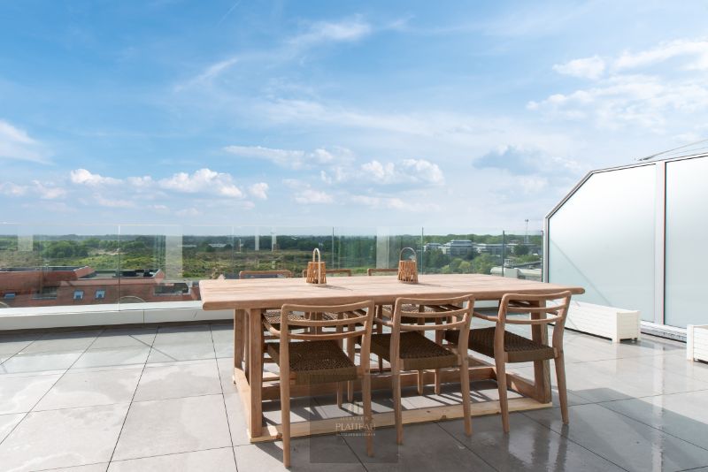 Volledig vernieuwde instapklare dakstudio met groot zonneterras & magnifiek uitzicht! foto 2