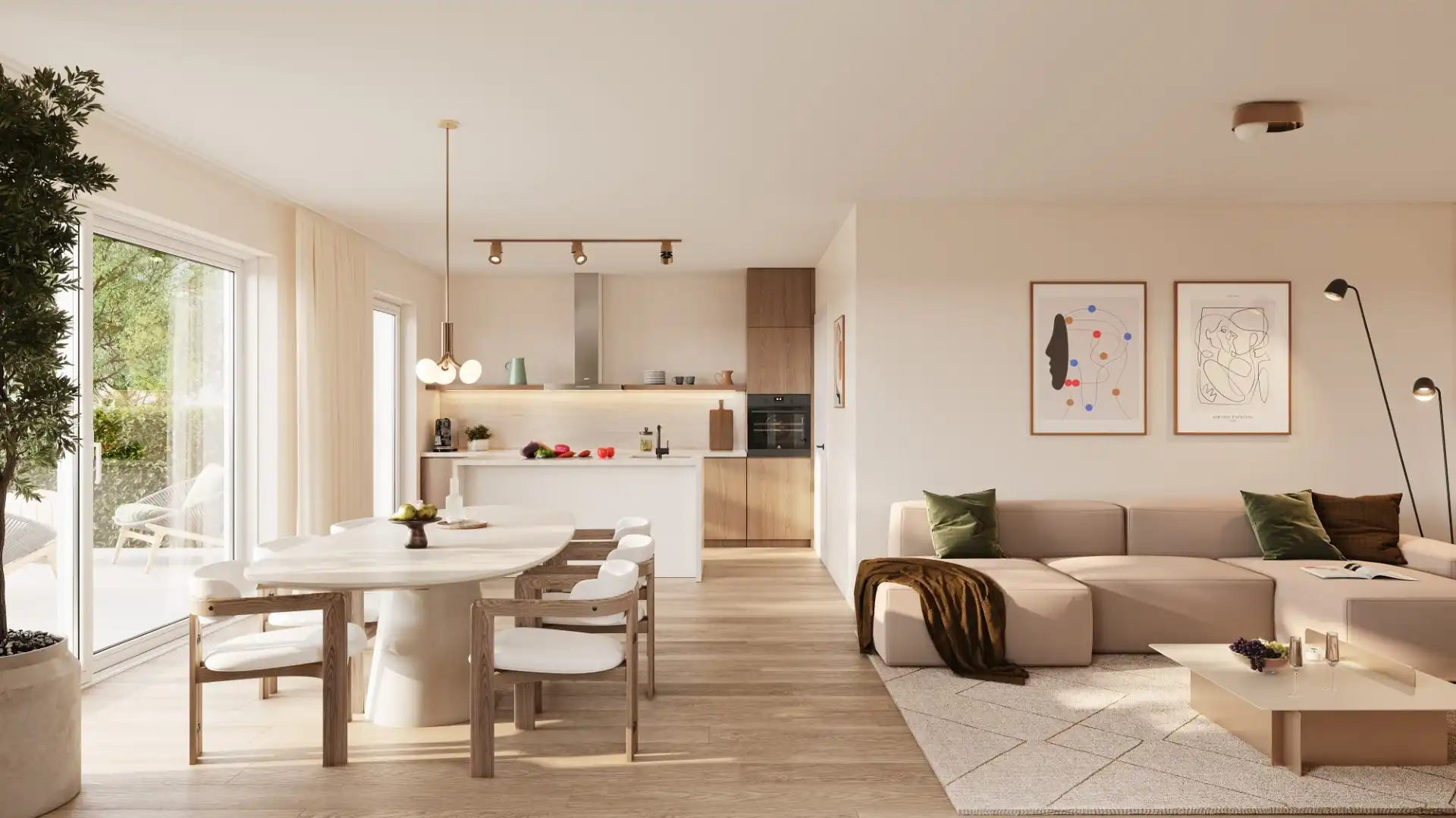 Energiezuinige halfopen bebouwing met 4 slpk’s foto 4