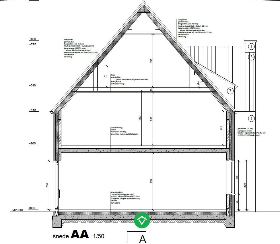 Alleenstaande nieuwbouwwoning met 3 slaapkamers en tuin te Torhout foto 10