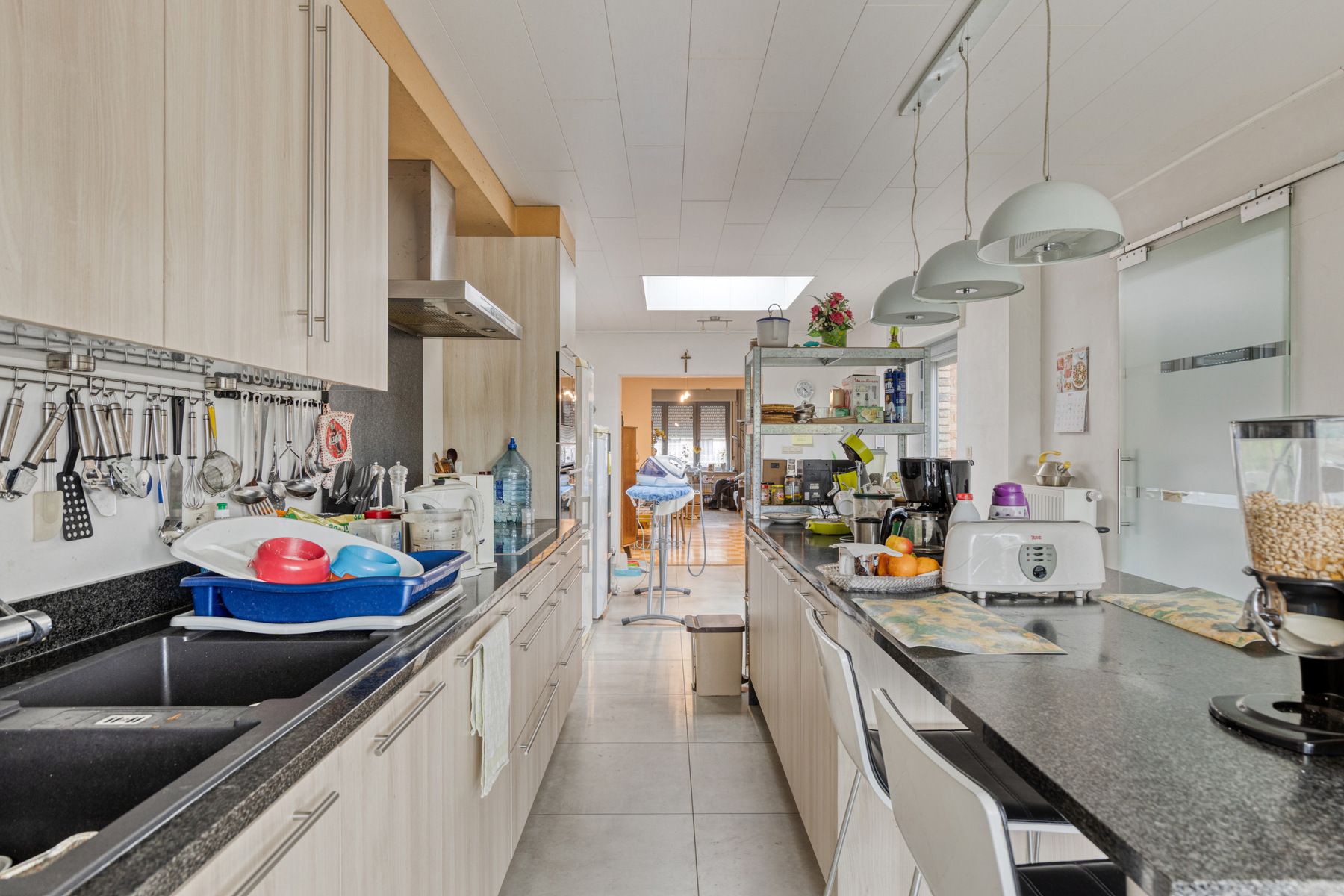 Driegevelwoning met grote tuin nabij centrum Halle foto 5