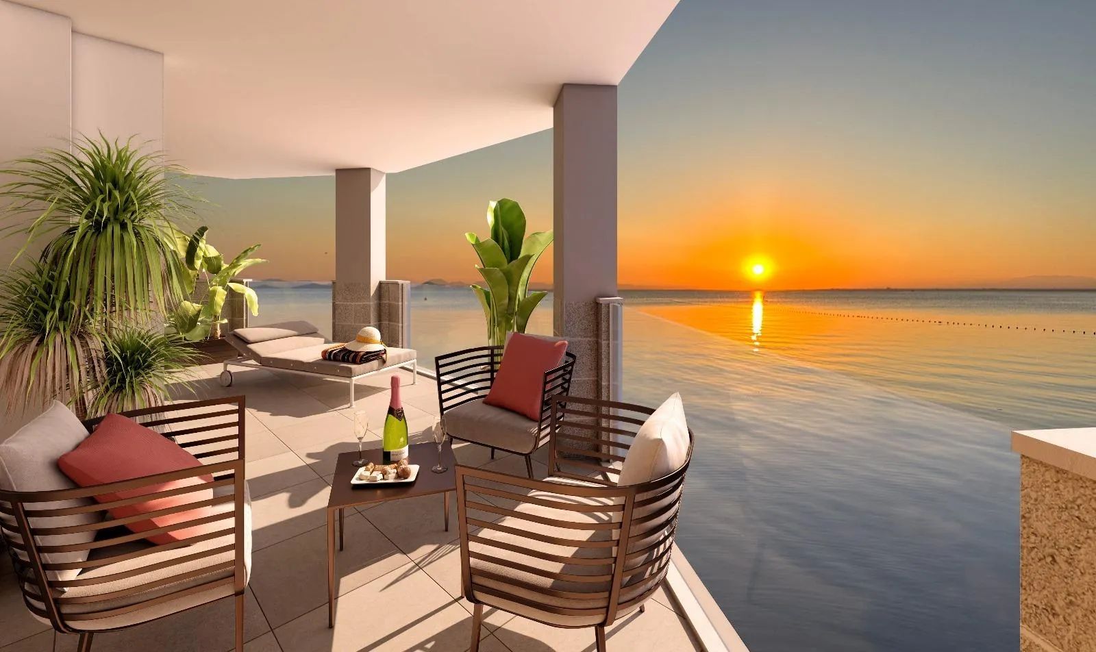 Ultieme luxe aan twee zeeën: moderne appartementen met adembenemend zeezicht in La Manga foto 11