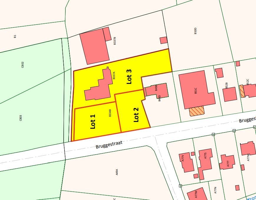 Mooi perceel (bouw)grond (1291m²) te koop in Menen foto 2