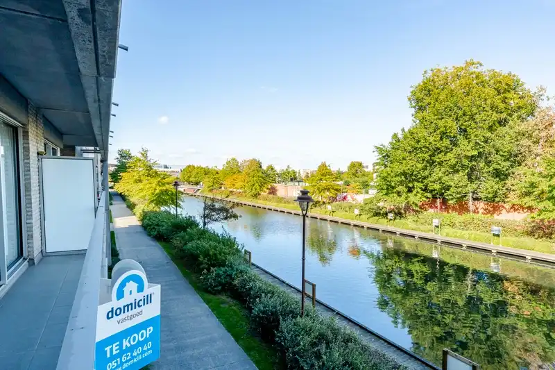 Roeselare – Verzorgd appartement van 90 m² met ca. 30 m² terrassen en zicht op het water foto 15