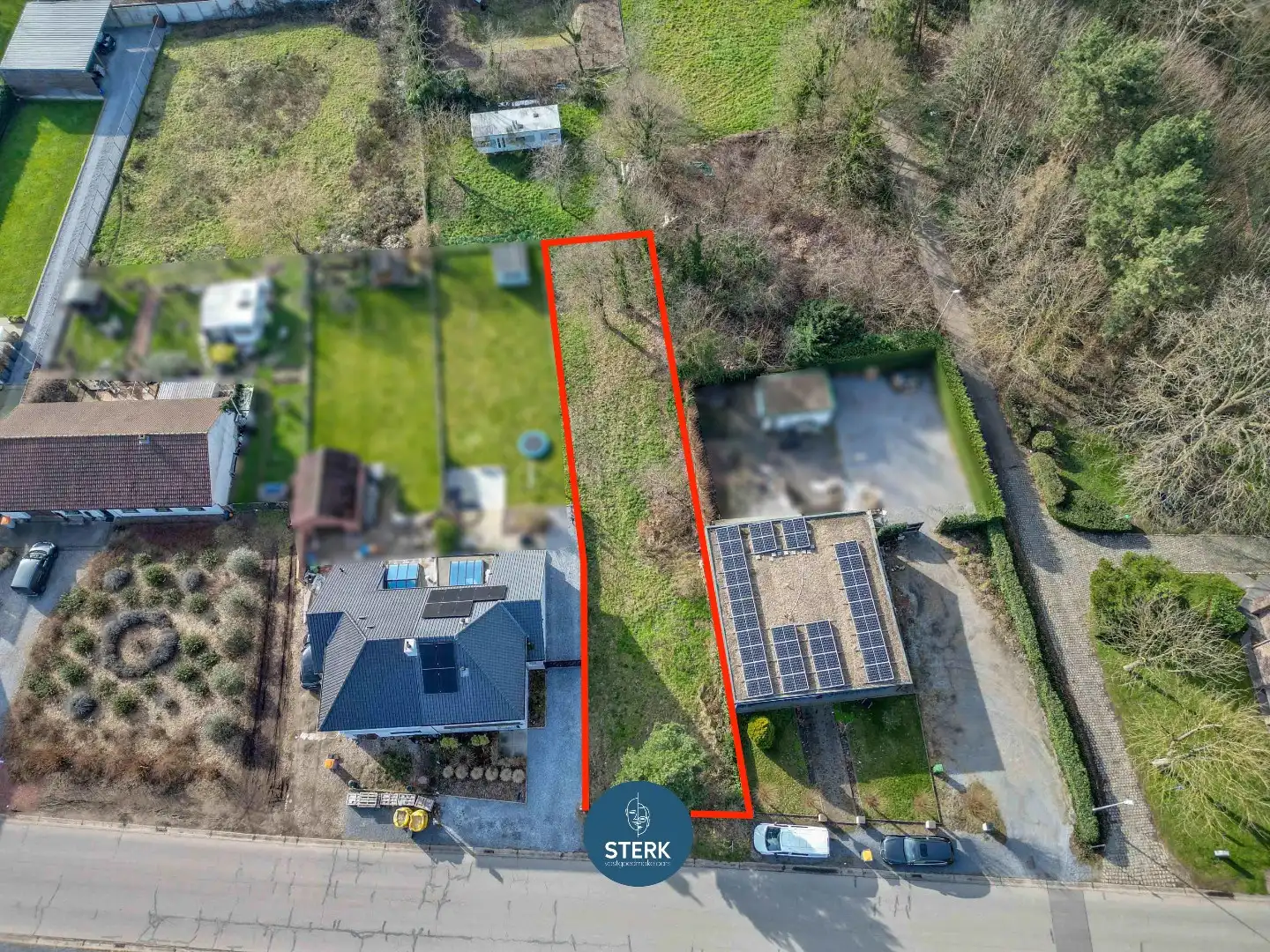 BOUWGROND VAN 5A 32CA VOOR HALFOPEN BEBOUWING TE REKEM !  foto 3