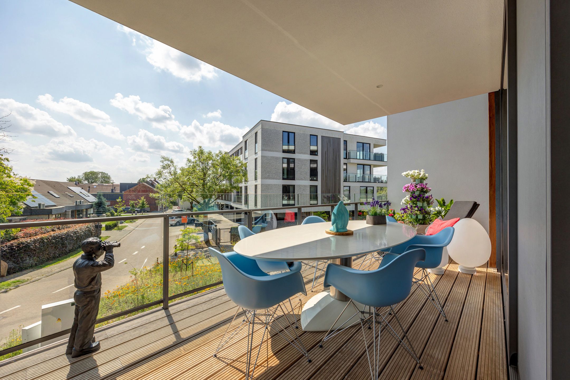 Hoogwaardig appartement met 2 slpks en terras (105m² + 19m²) foto 17