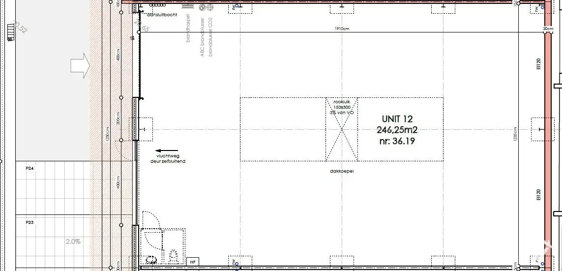 Loods te koop – 246 m² met 2 parkeerplaatsen inbegrepen op de industriezone te Ichtegem foto 8