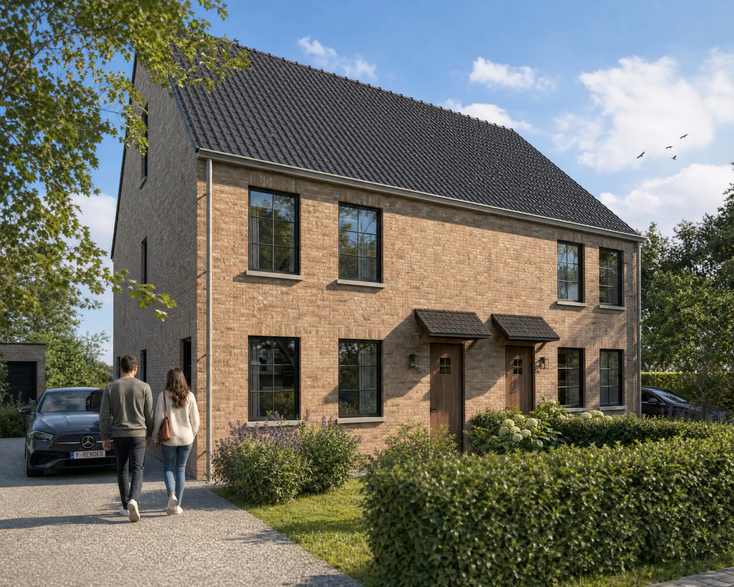 Nieuwbouwwoning met 4slpk foto {{pictureIndex}}