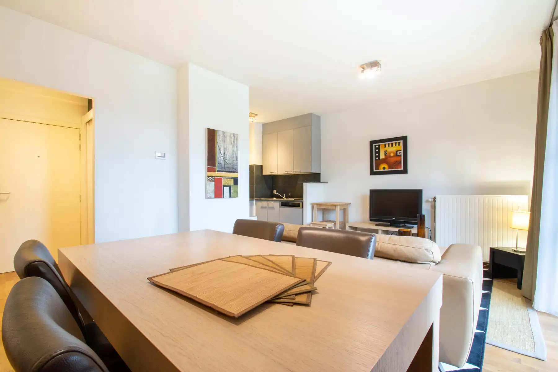 LICHTRIJK - Prachtig 1 SLPK gemeubeld appartement (terras) foto 4