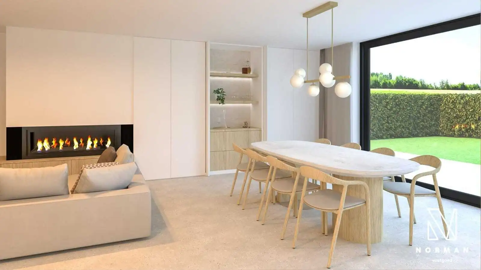 UNIEKE BEN-NIEUWBOUWVILLA – 4 SLKS – 2 BADKS – 266M² BEWOONBARE OPPERVLAKTE foto 4