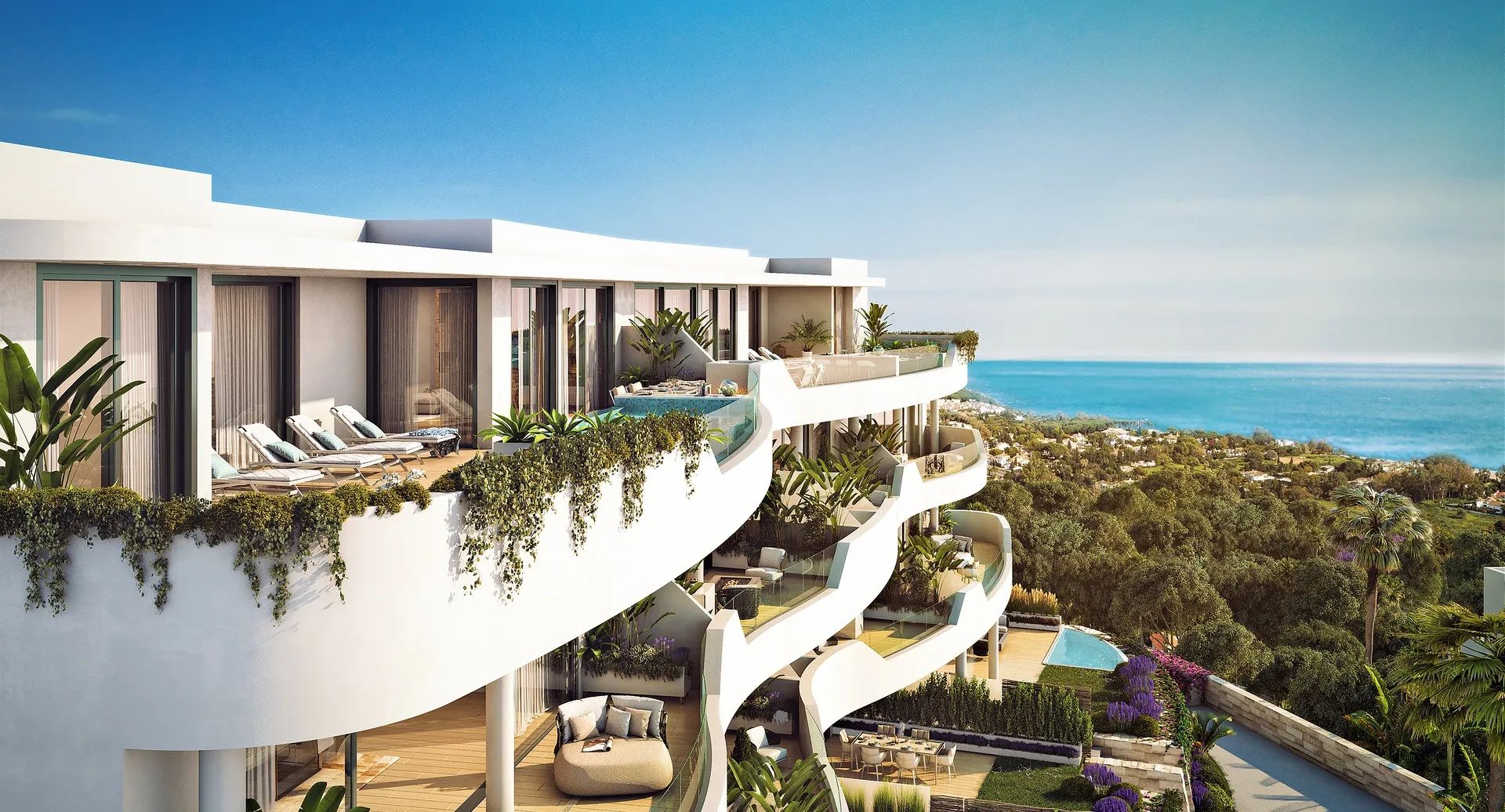 Jouw stukje paradijs wacht op je aan de kust. Strandparadijs met luxe voor jou: ruime appartementen aan het strand foto {{pictureIndex}}