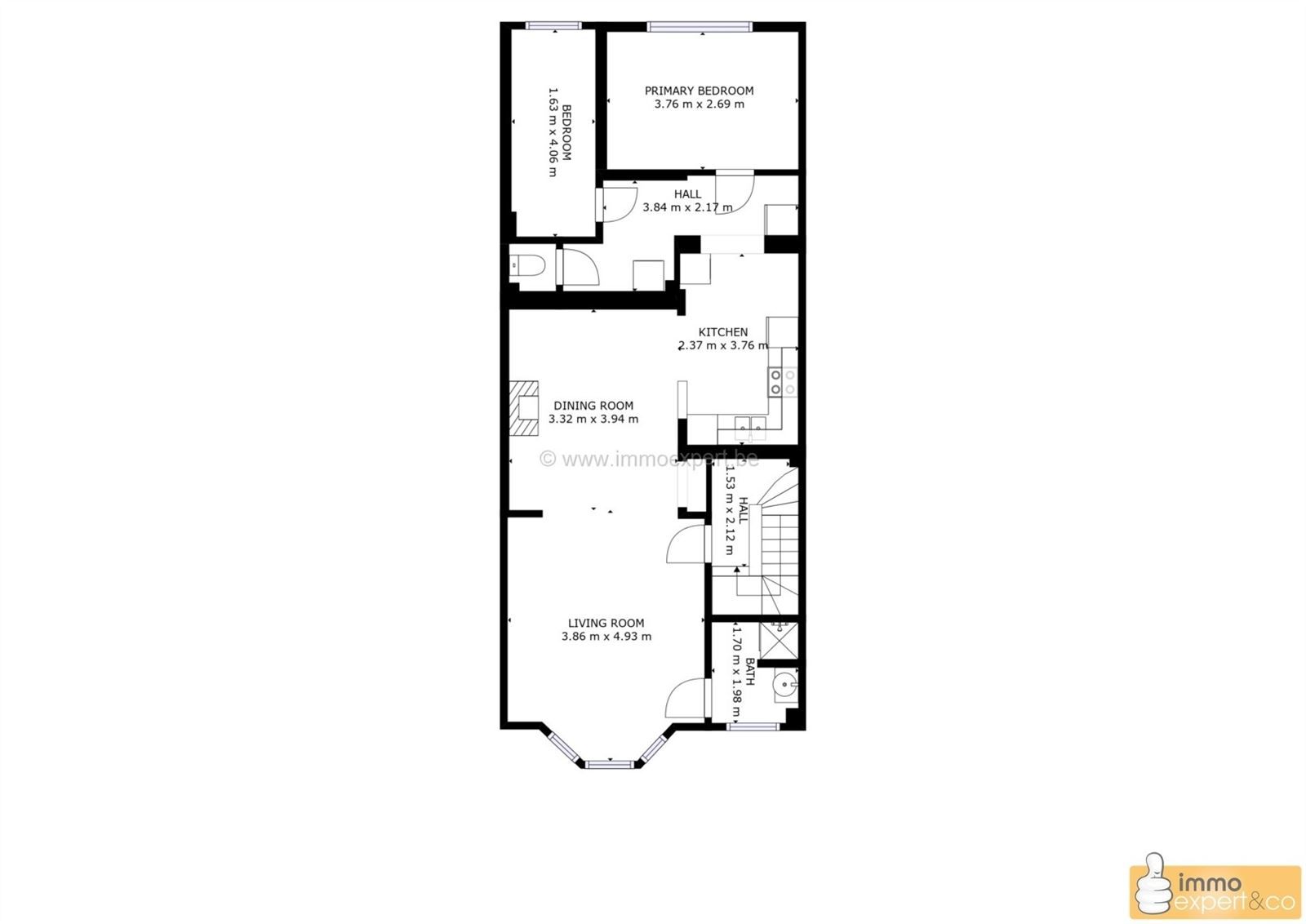 ANDERLECHT: Appartement met 2 slaapkamers foto 12