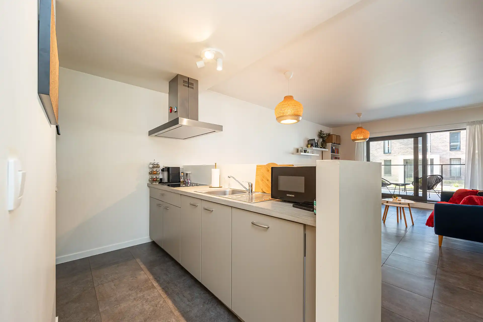 Instapklaar 1-slaapkamerappartement vlak aan de Schelde. foto 6