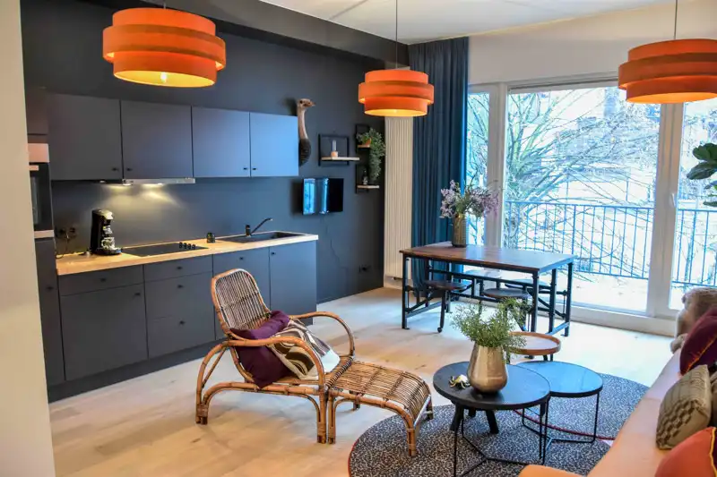 Trendy, gemeubeld appartement met 2 slpk in hartje Antwerpen foto 5