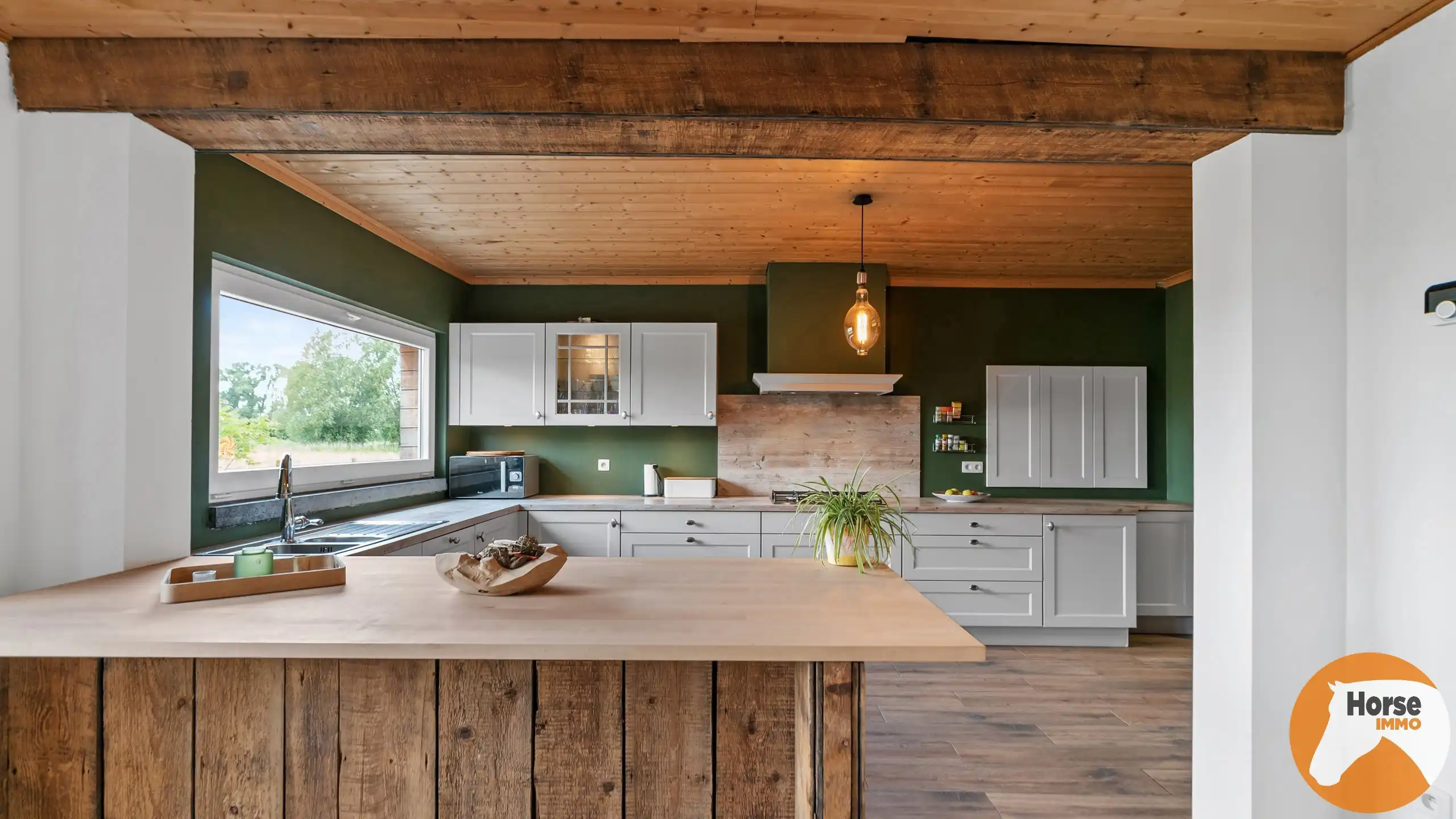 HERNE - Gerenoveerde woning met hangar op +-75a foto 3