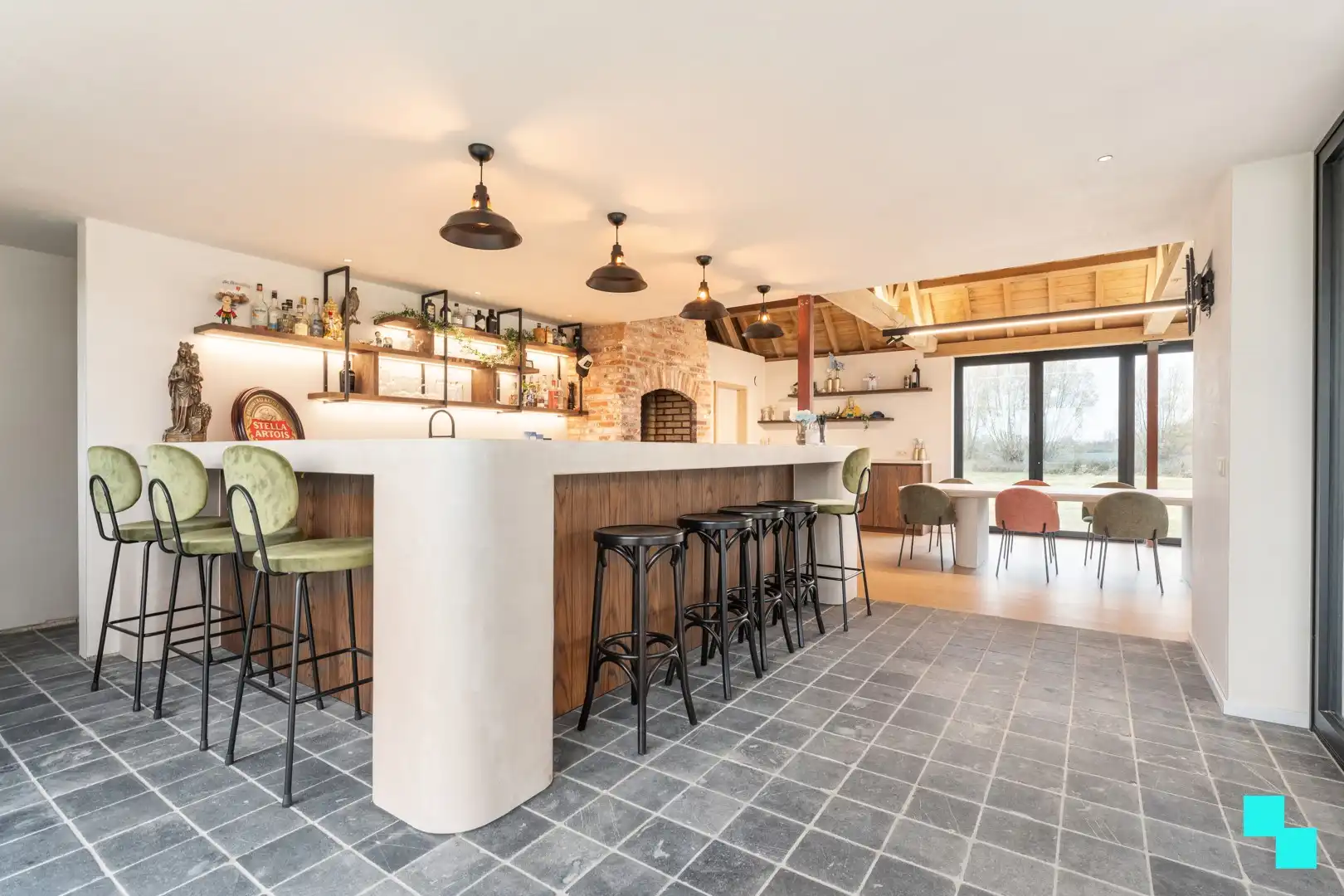 Landelijk gelegen te Ardooie: unieke nieuwbouwwoning (2023) met twee bijgebouwen op een perceel van 5.000 m² foto 27