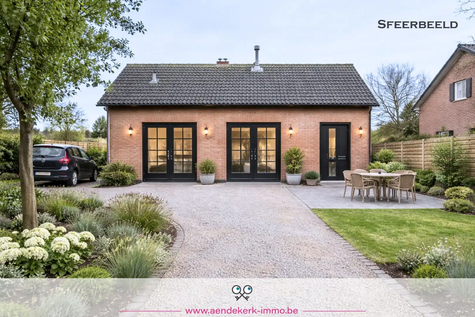 Te renoveren woning met handelsruimte en bijgebouw in Kessenich foto 3