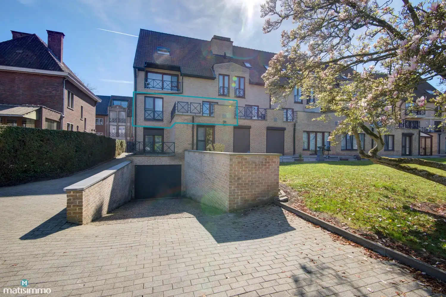 RUIM APPARTEMENT MET 2 SLAAPKAMERS, 2 TERRASSEN, KELDERBERGING EN ONDERGRONDSE AUTOSTAANPLAATS IN BILZEN-CENTRUM foto 22